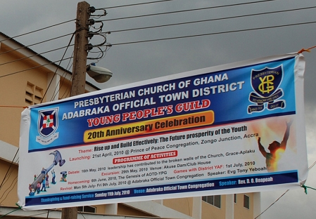 Plakat bresbyterian church of ghana